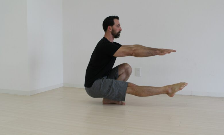 Home workouts with bodyweight squat
