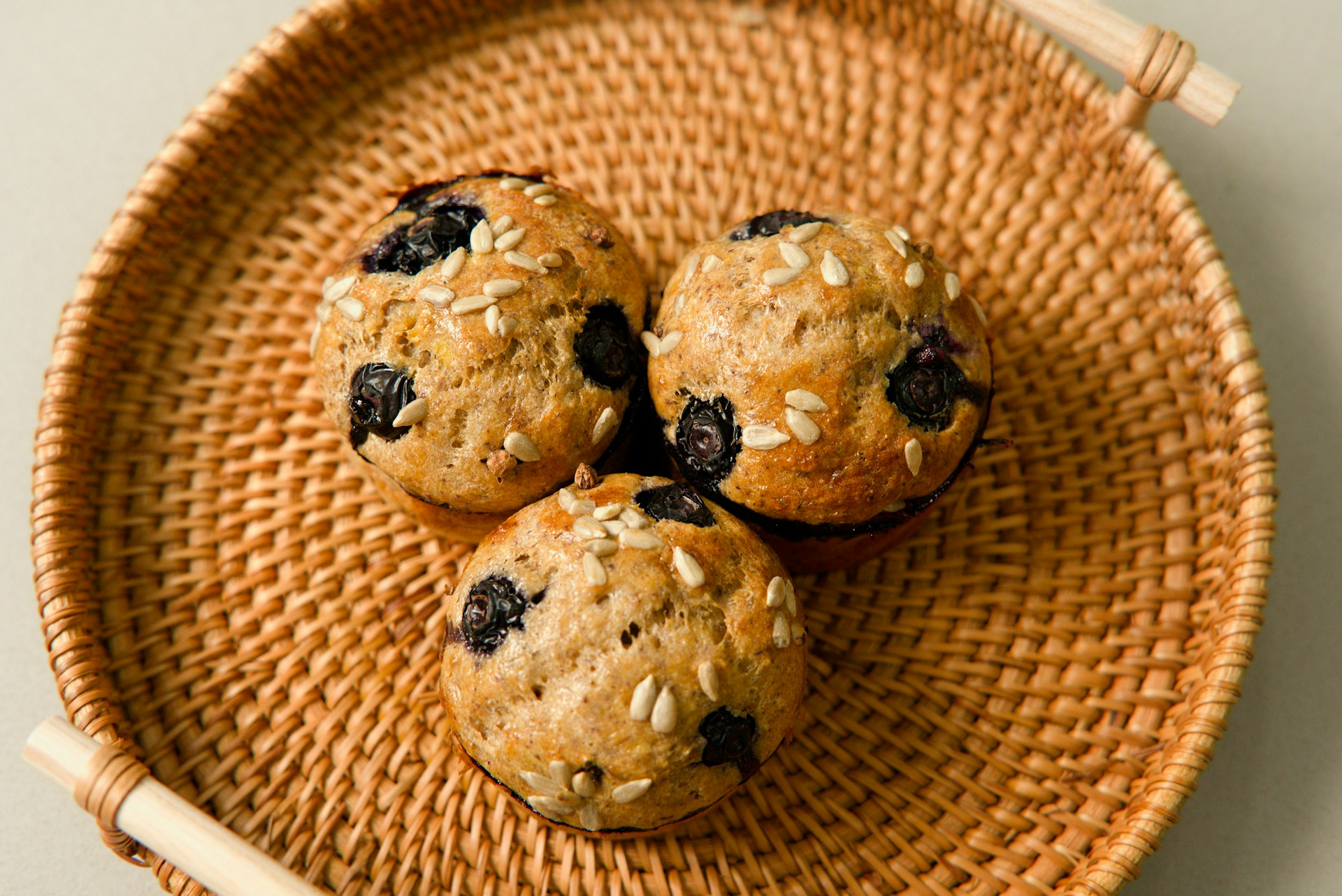 Healthy gluten-free baking for beginners with blueberry muffins