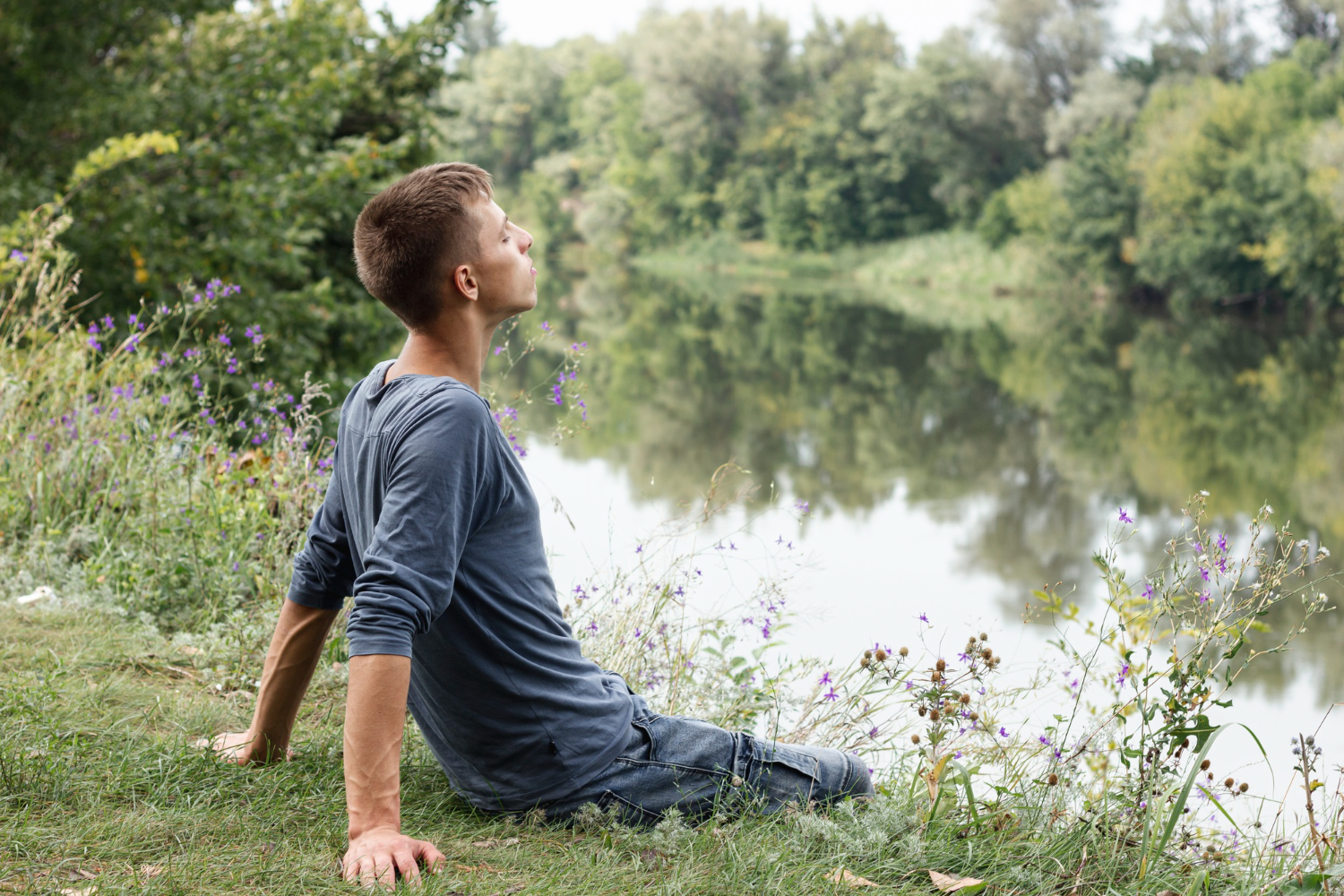 Deal with anxiety through mindfulness in nature