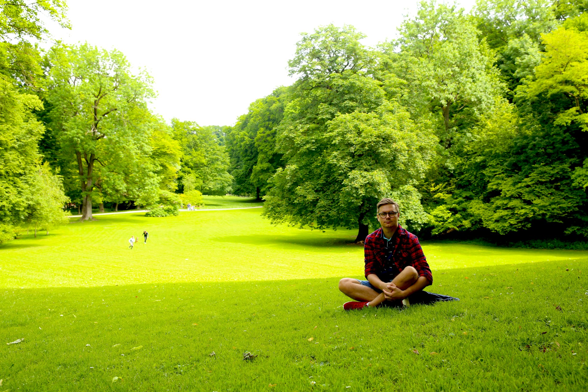 Nature and mental health with park meditation