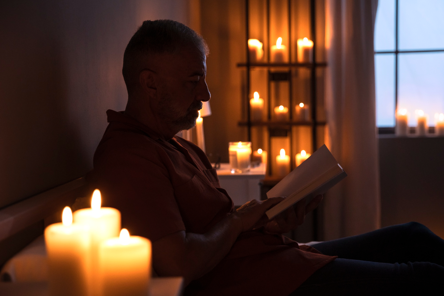 Improving sleep in a dark, cool bedroom